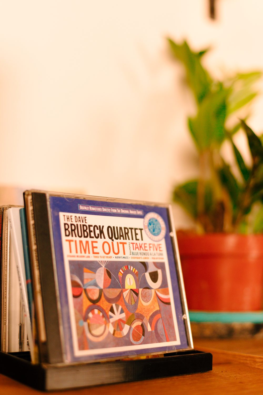 Dave Brubeck Quartet CD on display at RABOTEKA